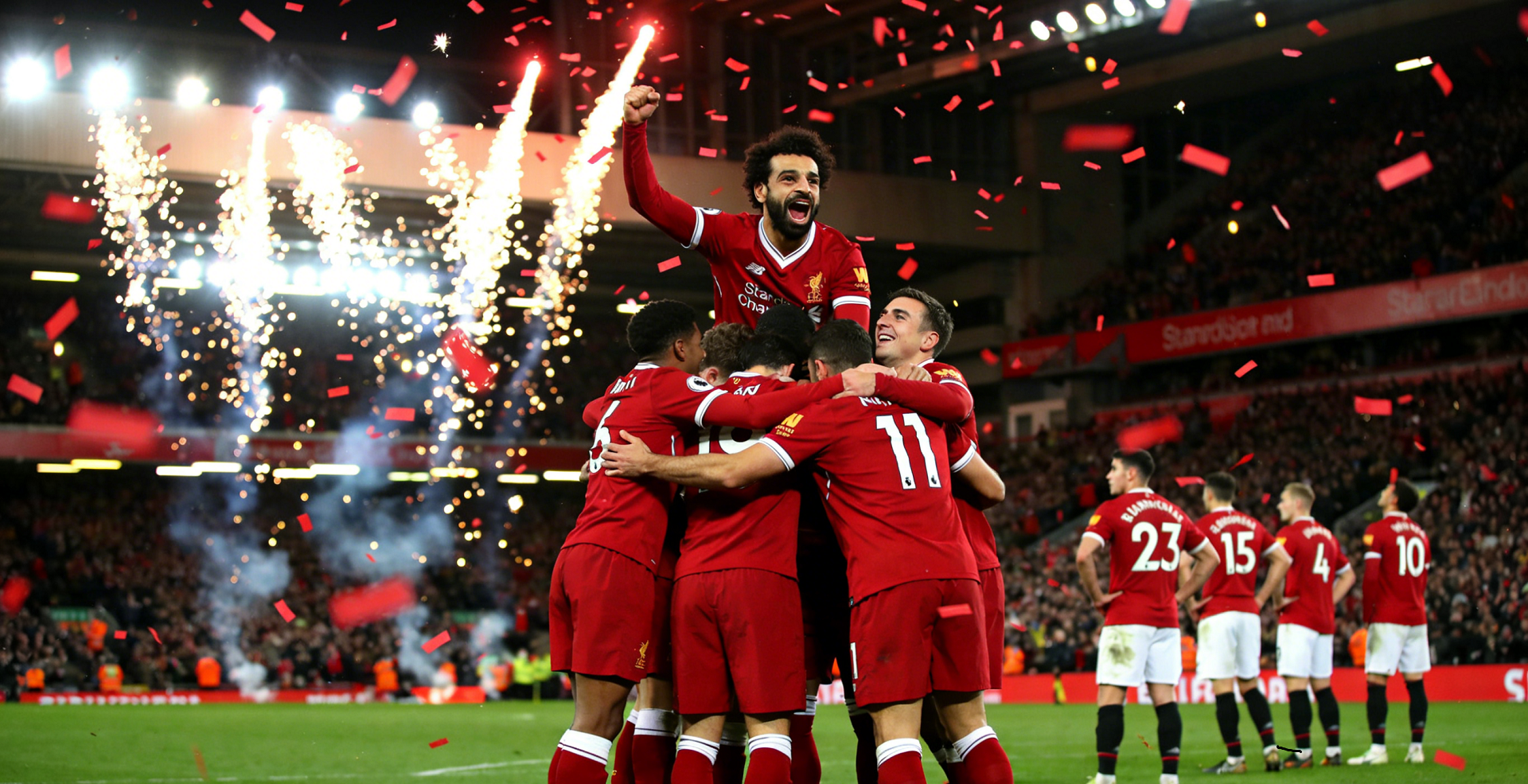 双红会：利物浦2-1曼联，萨拉赫绝杀